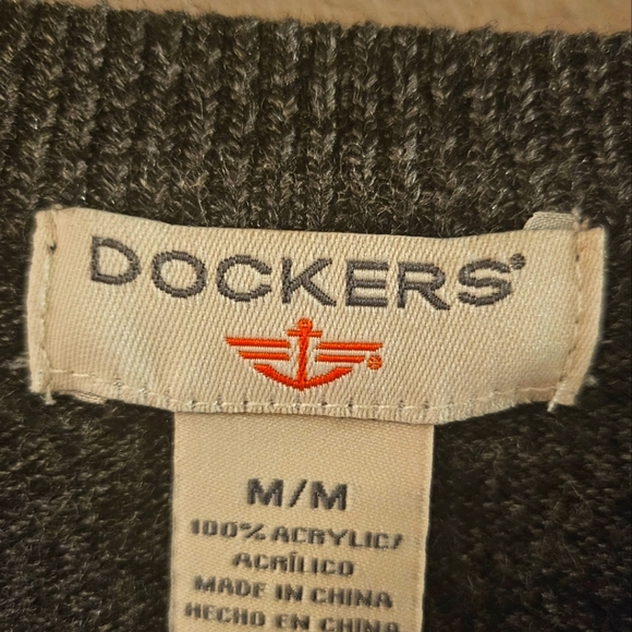 Dockers Men's Grey Sweater - Picture 3 of 5